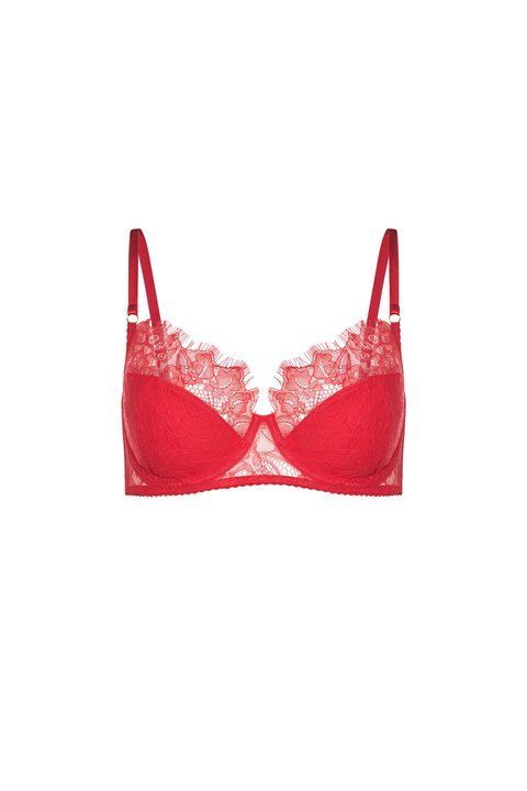 Червоний бюстгальтер з мережива Cherry Flame bra-cherry-flame-70a фото