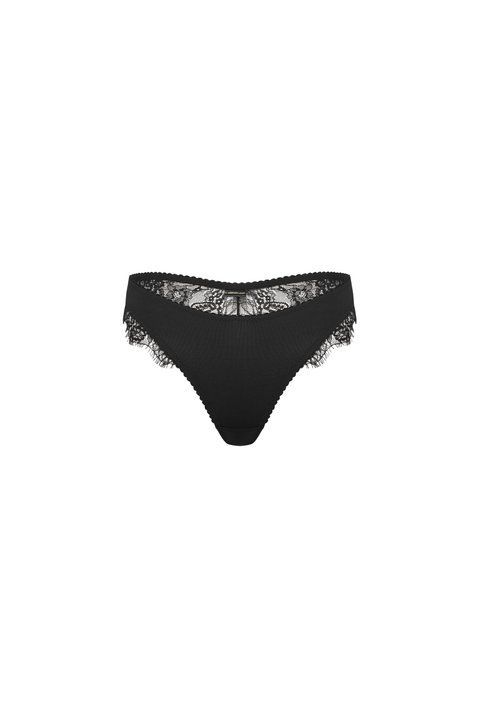Black lace braziliana Provocator, XS
